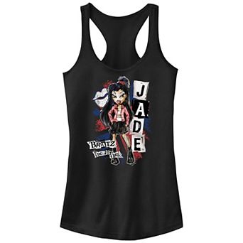 Juniors' Bratz Pretty N Punk Jade Racerback Tank Top