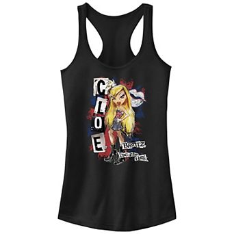 Juniors' Bratz Pretty N Punk Cloe Racerback Tank Top