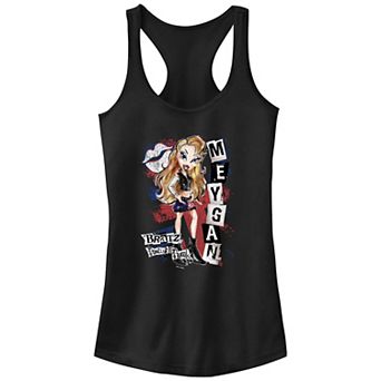 Juniors' Bratz Pretty N Punk Meygan Racerback Tank Top