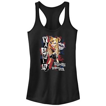 Juniors' Bratz Pretty N Punk Yasmin Racerback Tank Top