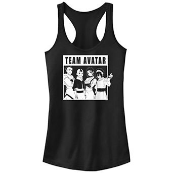 Juniors' Nickelodeon Avatar The Last Airbender Team Avatar Racerback Tank Top