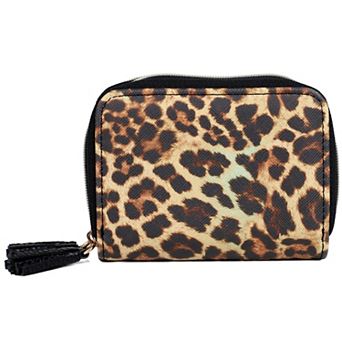 Julia Buxton Pebble Vegan Leather Wizard Wallet