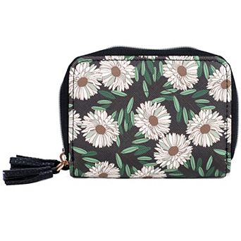 Julia Buxton Pebble Vegan Leather Wizard Wallet