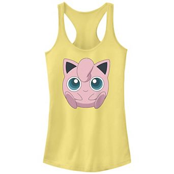 Juniors' Pokemon Jigglypuff Sitting Racerback Tank Top