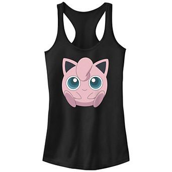 Juniors' Pokemon Jigglypuff Sitting Racerback Tank Top