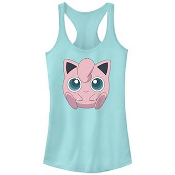Juniors' Pokemon Jigglypuff Sitting Racerback Tank Top