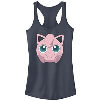 Juniors' Pokemon Jigglypuff Sitting Racerback Tank Top