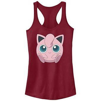 Juniors' Pokemon Jigglypuff Sitting Racerback Tank Top