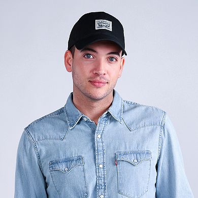 Men's Levi's® Casual Double Horse Logo Patch Baseball Hat