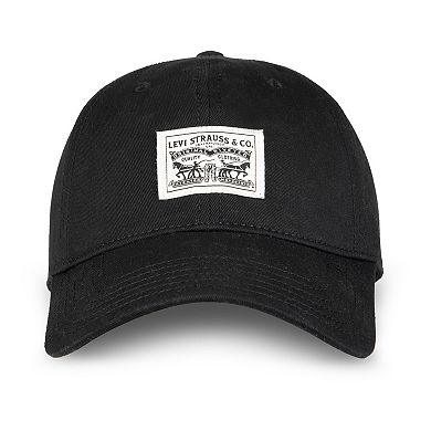 Men's Levi's® Casual Double Horse Logo Patch Baseball Hat