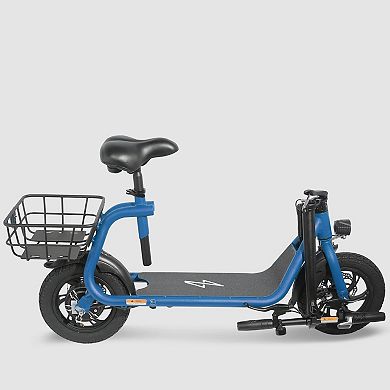 Phantomgogo Commuter R1 Bk- Adult Electric Scooter - Foldable Scooter - 450W Brushless Motor 36V -32