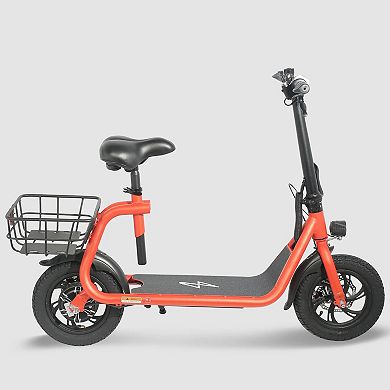 Phantomgogo Commuter R1 Bk- Adult Electric Scooter - Foldable Scooter - 450W Brushless Motor 36V -32