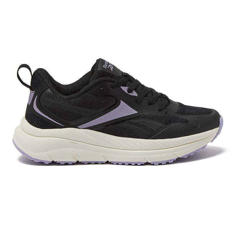 Reebok Rush Women's Running Shoes, Size: 6.5, Black Dusk Purple