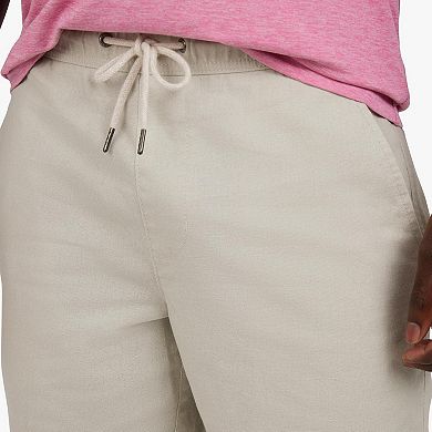 Men's Chaps 7-Inch Linen Pull-On Shorts