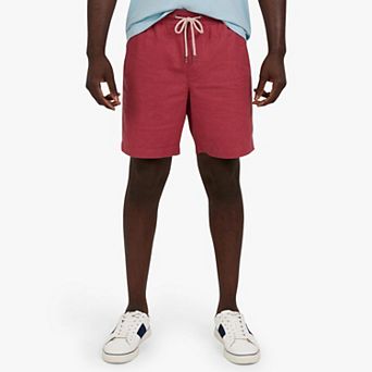 Men's Chaps 7-Inch Linen Pull-On Shorts