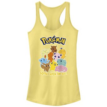 Juniors' Pokemon Team Gotta Catch 'Em All Racerback Tank Top