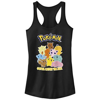 Juniors' Pokemon Team Gotta Catch 'Em All Racerback Tank Top