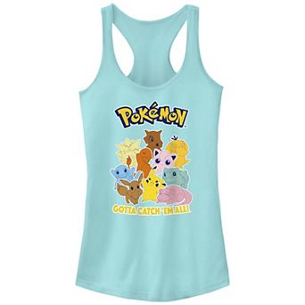 Juniors' Pokemon Team Gotta Catch 'Em All Racerback Tank Top