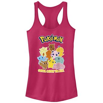 Juniors' Pokemon Team Gotta Catch 'Em All Racerback Tank Top