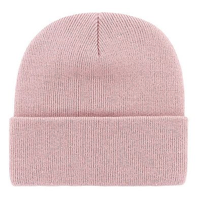Women's '47 Pink Michigan State Spartans Haymaker Cuffed Knit Hat
