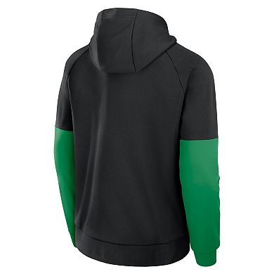 Men's Nike Black Oregon Ducks Fitness Performance Pullover Hoodie