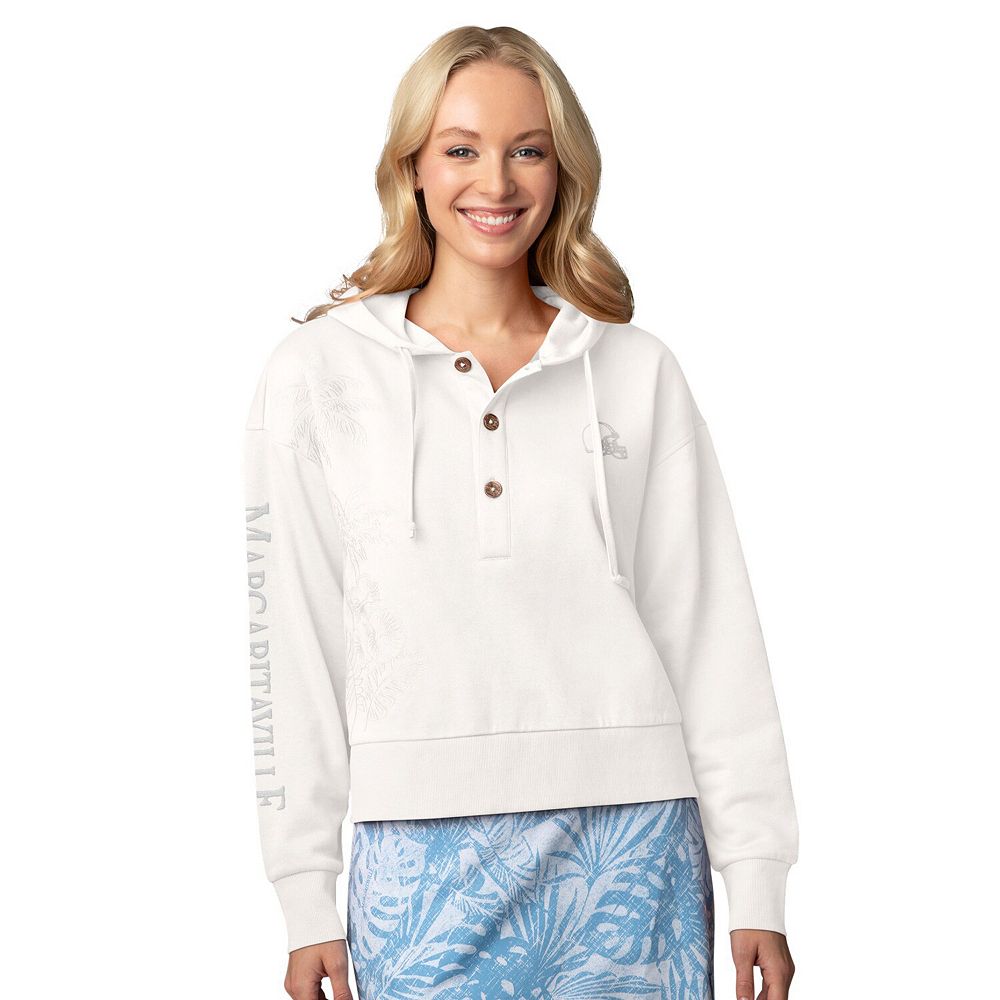 Margaritaville Women's Island Reserve Tie Dye Knit Dress – Rolled Sleeves, Drawstring Waist With Pockets 3 thumbnail image