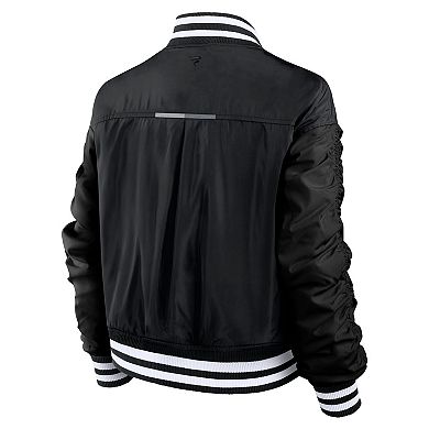 Women's Fanatics Black Cincinnati Bengals Elements Wave Full-Snap Jacket