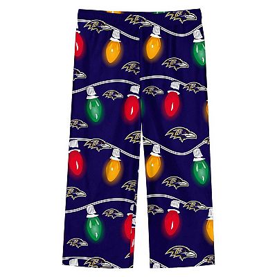 Preschool Baltimore Ravens Two-Piece Garland Holiday Long Sleeve