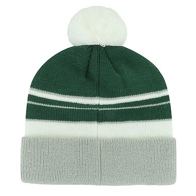 Youth '47 Green Michigan State Spartans Peewee Cuffed Knit Hat with Pom