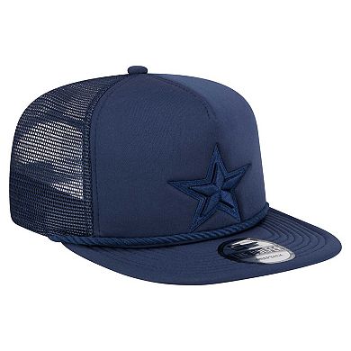 Men's New Era Navy Dallas Cowboys Active Tone Golfer Snapback Hat