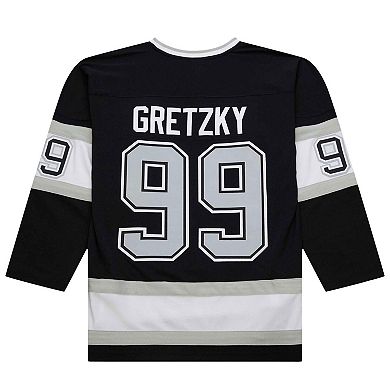 Men's Wayne Gretzky Black Los Angeles Kings 1992-93 Power Play Jersey