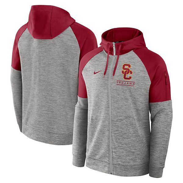 USC Trojans Nike hot on field full zip hooded sweatshirt mens 3XL