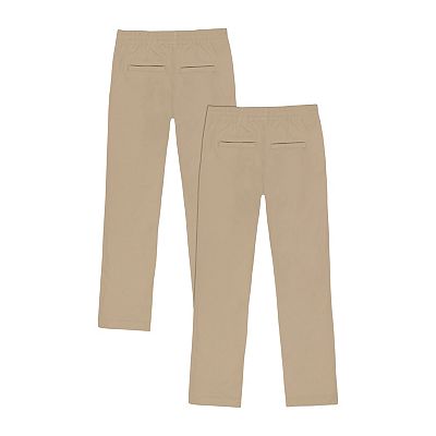 Girls 6-16 Approved Schoolwear 2-Pack Pull-On Stretch Twill