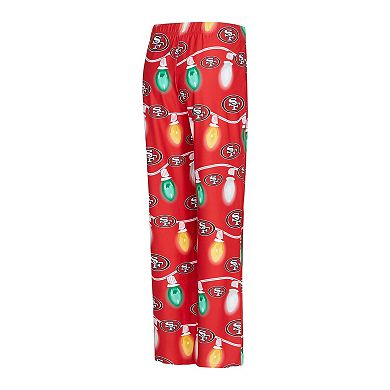 Women's Concepts Sport San Francisco 49ers Garland Knit Raglan Long Sleeve T-Shirt & Pants Set