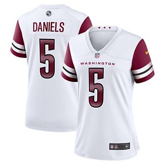 Women's Nike Jayden Daniels White Washington Commanders Game Jersey