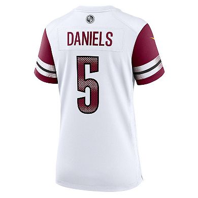 Women's Nike Jayden Daniels White Washington Commanders Game Jersey