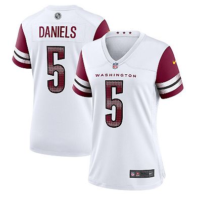 Women's Nike Jayden Daniels White Washington Commanders Game Jersey
