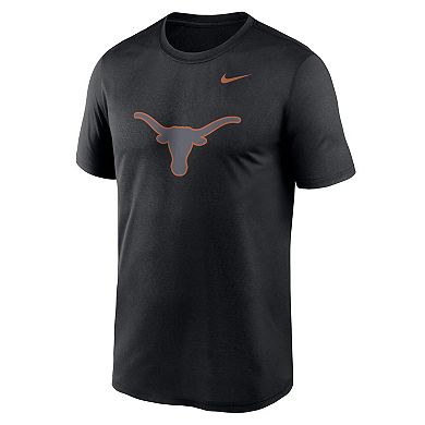 Men's Nike Black Texas Longhorns Color Pop Logo Legend T-Shirt