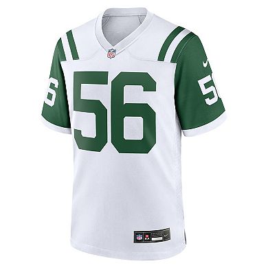 Men's Nike Quincy Williams White New York Jets Alternate Game Jersey