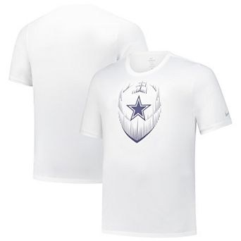Men's Nike White Dallas Cowboys Big & Tall Blitz Legend Icon Performance T-Shirt