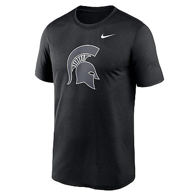 Men's Nike Black Michigan State Spartans Color Pop Logo Legend T-Shirt