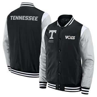 Men's Fanatics Black Tennessee Volunteers Elements Elite Full-Snap Jacket