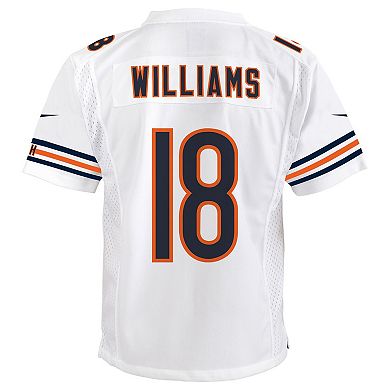 Youth Nike Caleb Williams White Chicago Bears White Game Jersey