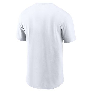 Men's Nike White Michigan State Spartans Basketball Icon T-Shirt