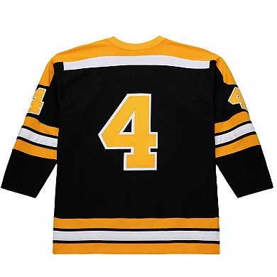 Men's Bobby Orr Black Boston Bruins 1971-72 Power Play Jersey