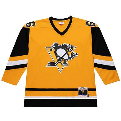 Men's Mario Lemieux Gold Pittsburgh Penguins 1984-85 Power Play Jersey