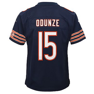 Youth Nike Rome Odunze Navy Chicago Bears Game Jersey