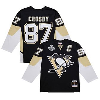 Men's Sidney Crosby Black Pittsburgh Penguins 2008-09 Power Play Jersey