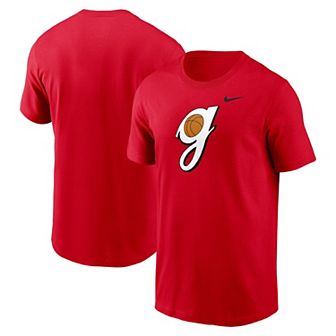 Men's Nike Red Georgia Bulldogs Basketball Logo��T-Shirt