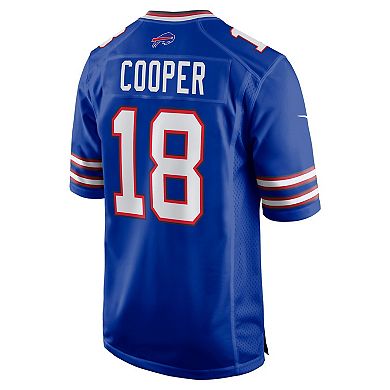 Men's Nike Amari Cooper Royal Buffalo Bills Game Jersey
